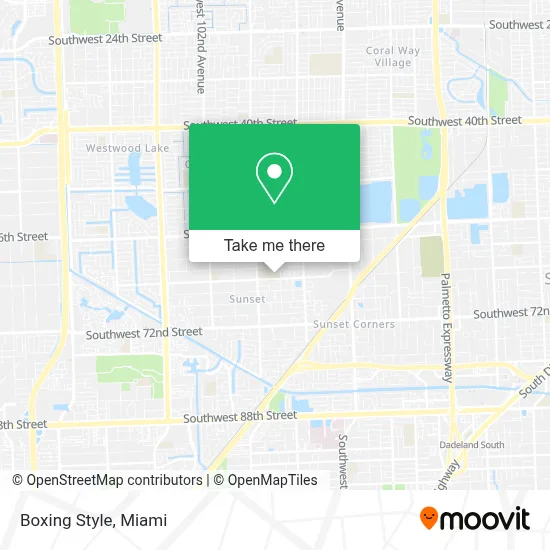 Boxing Style map