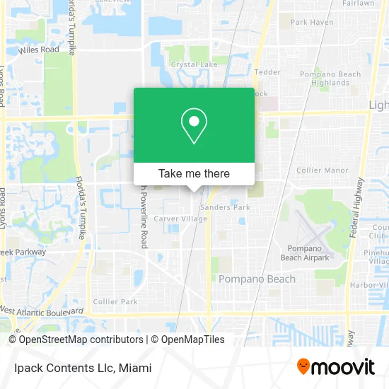 Ipack Contents Llc map