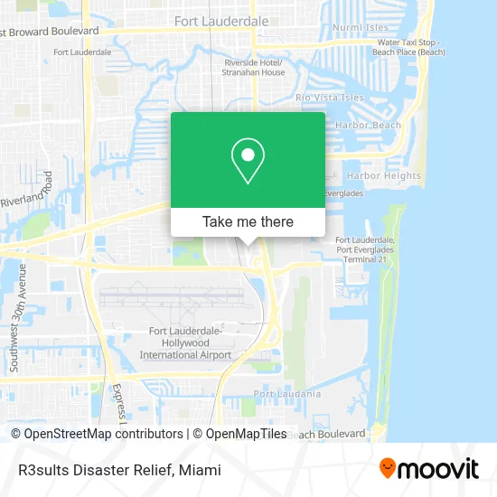 R3sults Disaster Relief map