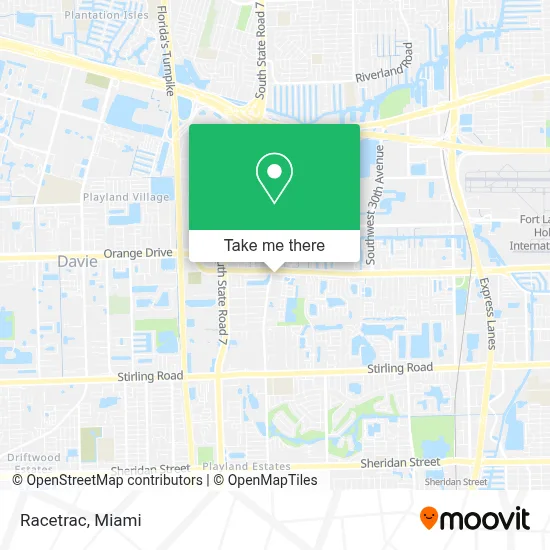 Racetrac map