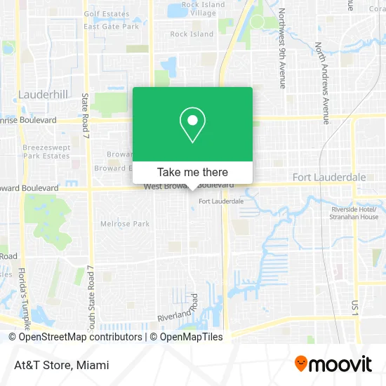 At&T Store map