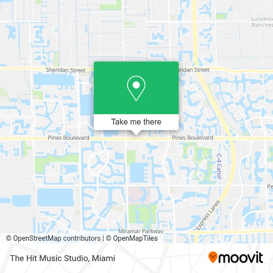 The Hit Music Studio map