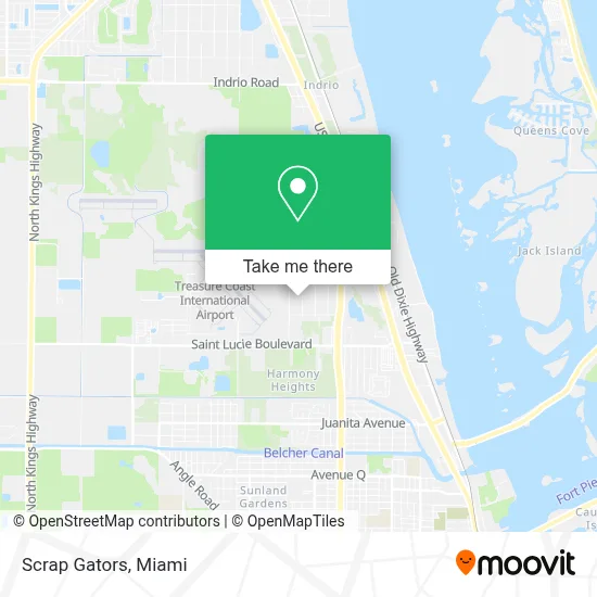 Scrap Gators map