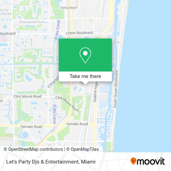 Let's Party Djs & Entertainment map