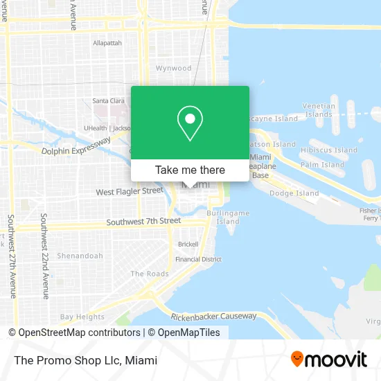 The Promo Shop Llc map