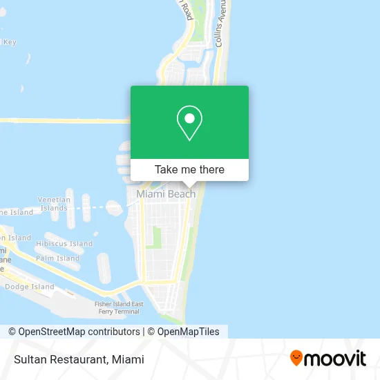 Sultan Restaurant map