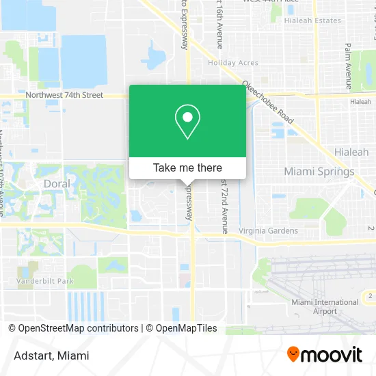 Adstart map