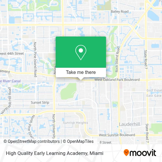 High Quality Early Learning Academy map