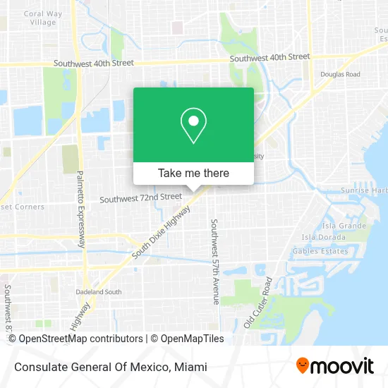 Consulate General Of Mexico map
