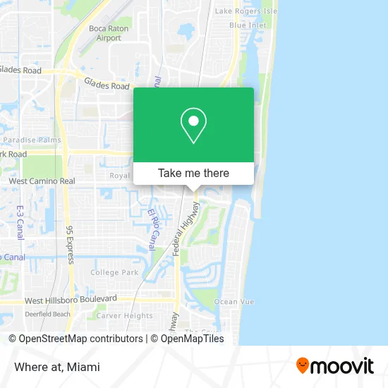 Where at map