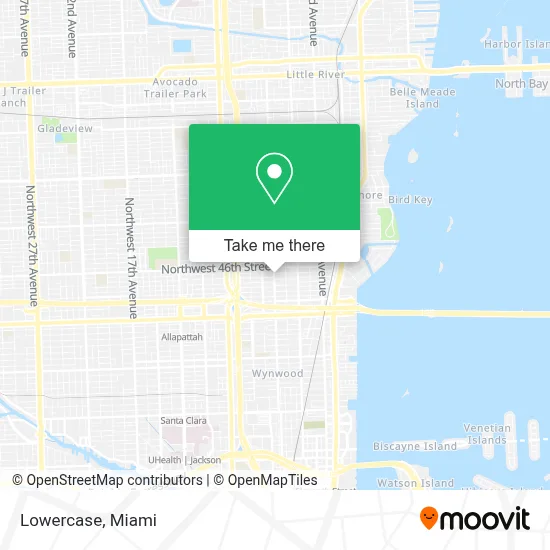Lowercase map