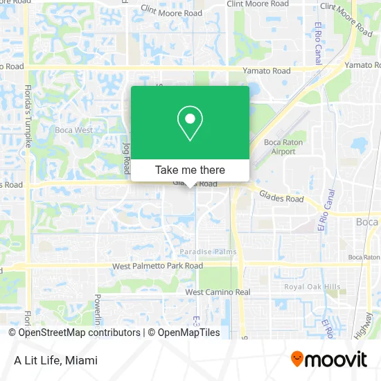 A Lit Life map