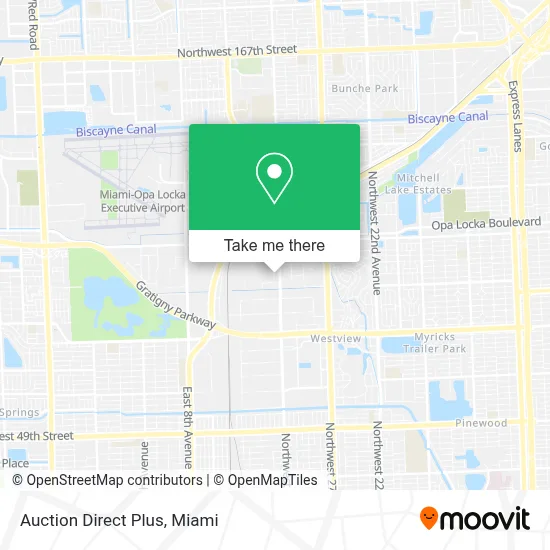 Auction Direct Plus map