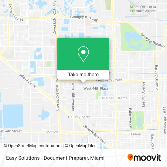 Easy Solutions -  Document Preparer map
