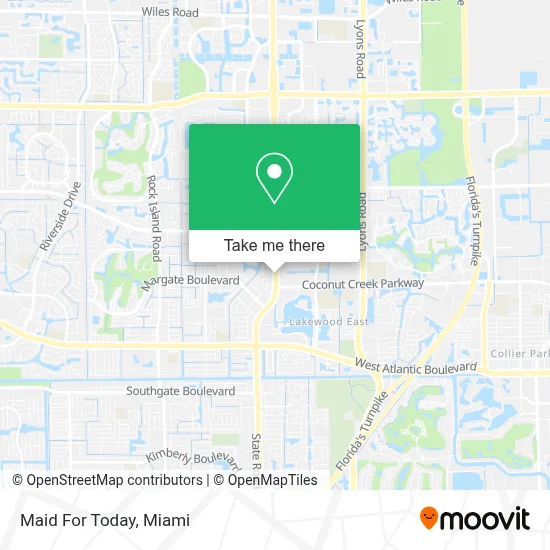 Maid For Today map