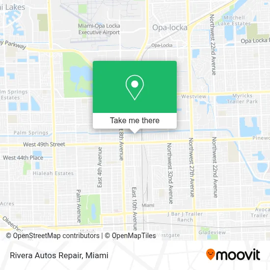 Rivera Autos Repair map