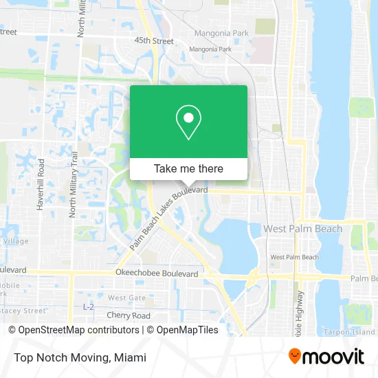 Top Notch Moving map