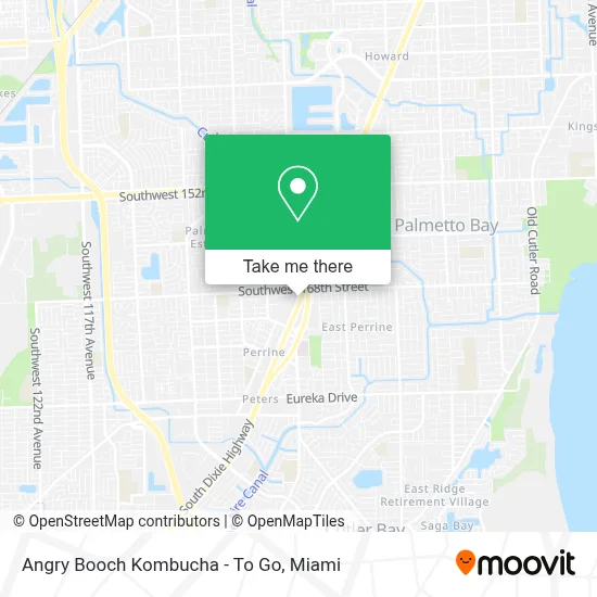 Angry Booch Kombucha - To Go map