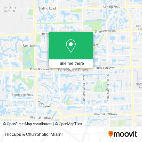 Hiccups & Churroholic map