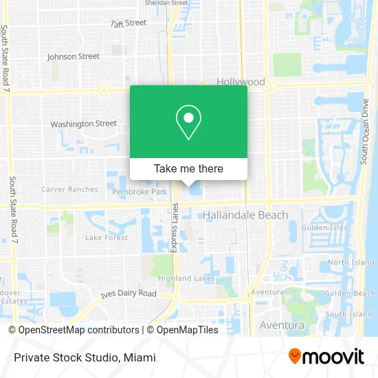Private Stock Studio map