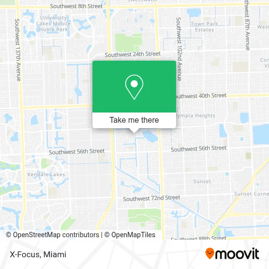 X-Focus map