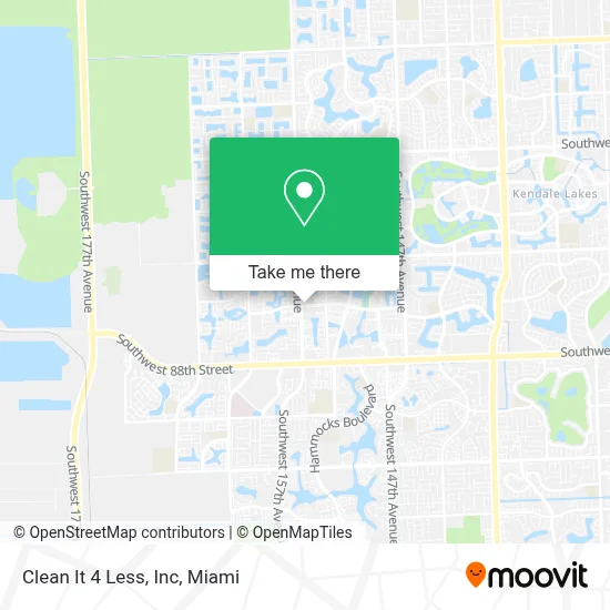 Clean It 4 Less, Inc map