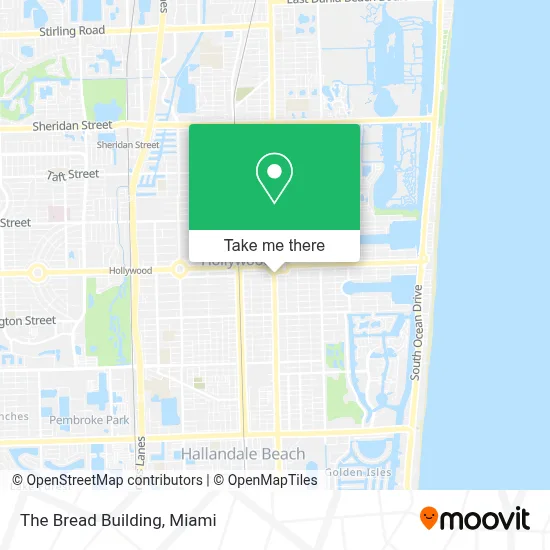 The Bread Building map