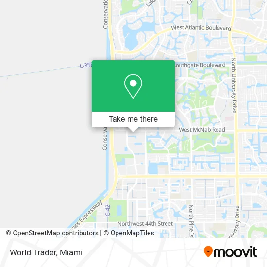 World Trader map