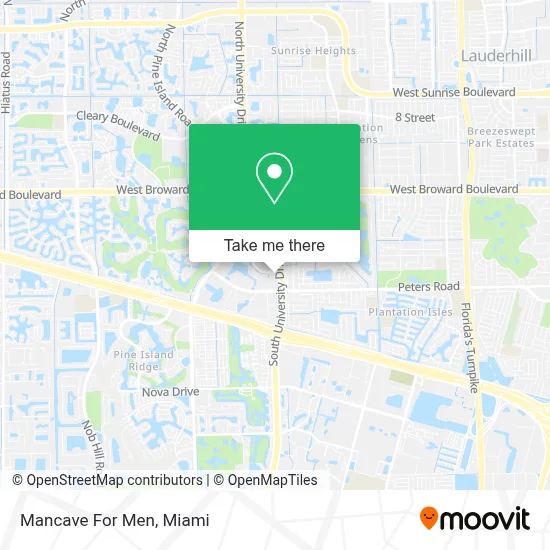 Mancave For Men map