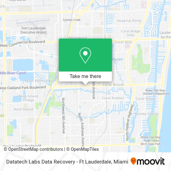 Datatech Labs Data Recovery - Ft Lauderdale map