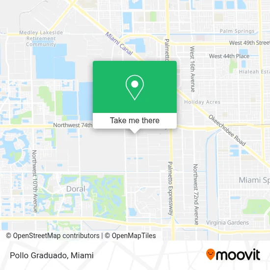 Pollo Graduado map