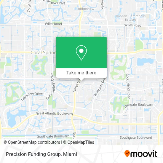 Precision Funding Group map