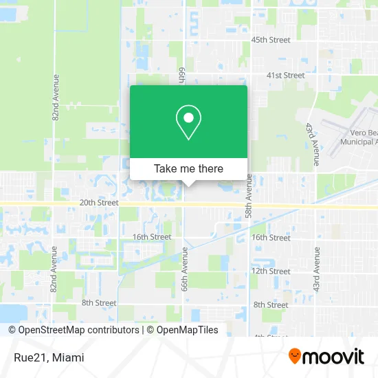 Rue21 map