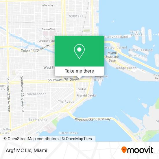 Argf MC Llc map
