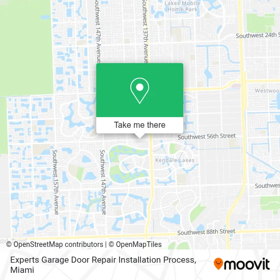 Experts Garage Door Repair Installation Process map