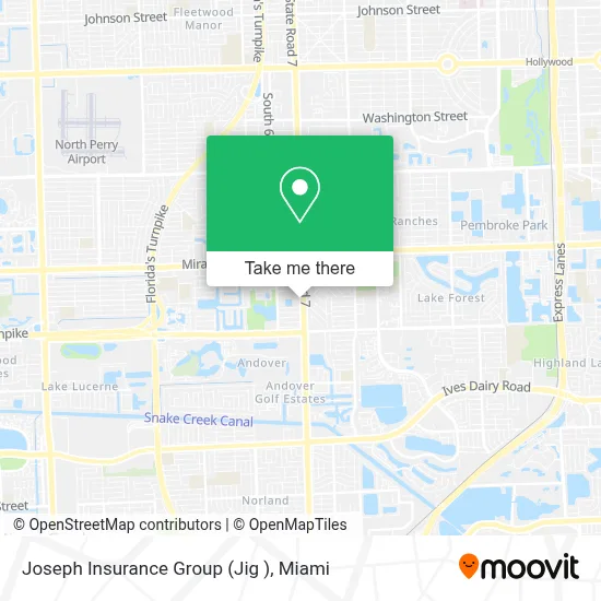 Joseph Insurance Group (Jig ) map