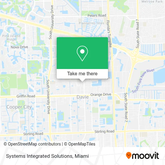 Systems Integrated Solutions map