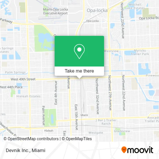 Devnik Inc. map