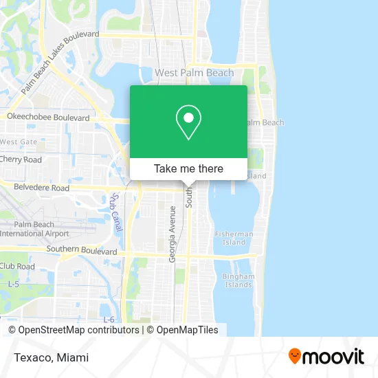 Texaco map