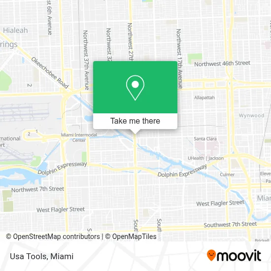 Usa Tools map