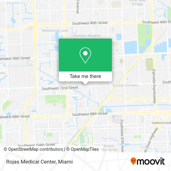 Rojas Medical Center map