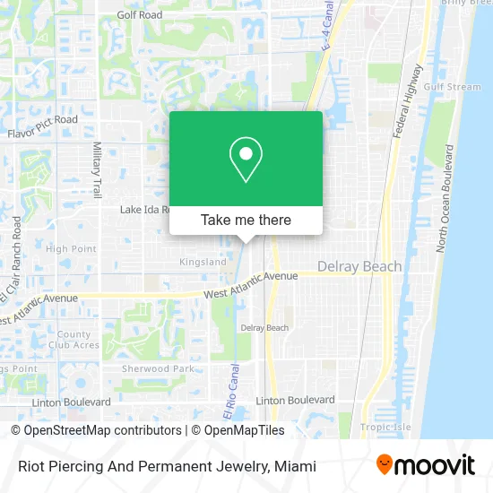 Riot Piercing And Permanent Jewelry map