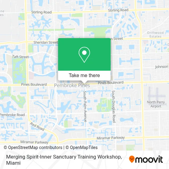 Merging Spirit-Inner Sanctuary Training Workshop map