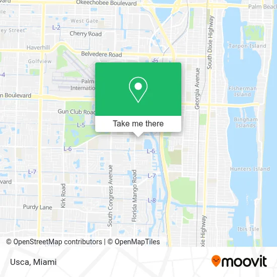 Usca map