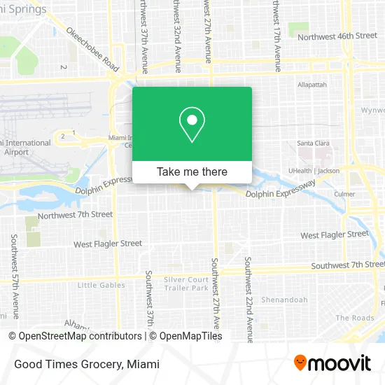 Good Times Grocery map