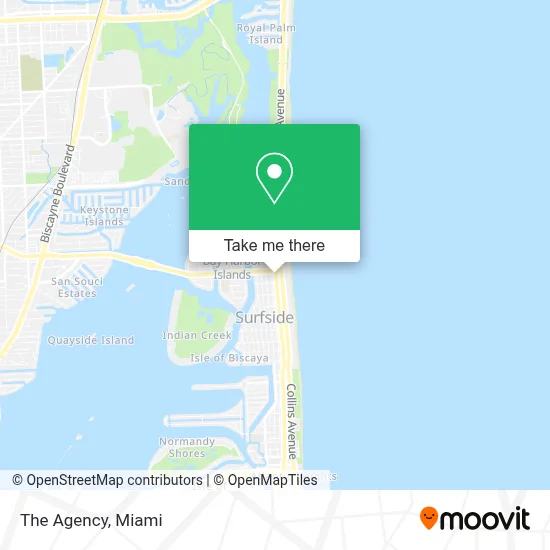 The Agency map