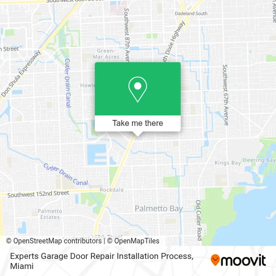 Experts Garage Door Repair Installation Process map