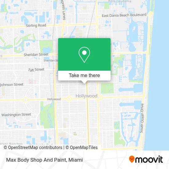 Max Body Shop And Paint map