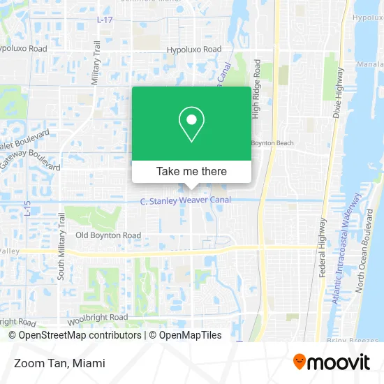 Zoom Tan map