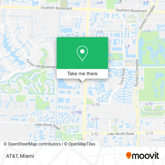 At&T map